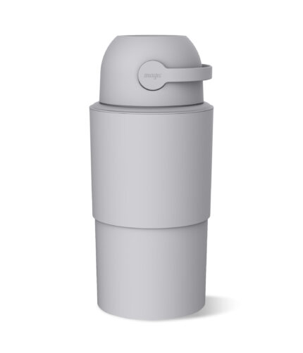 Pure Magic Heka Baby Diaper Pail, Large - Concrete