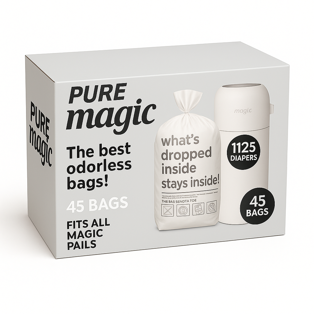 Pure Magic Diaper Pail Bags (Pack of 3)