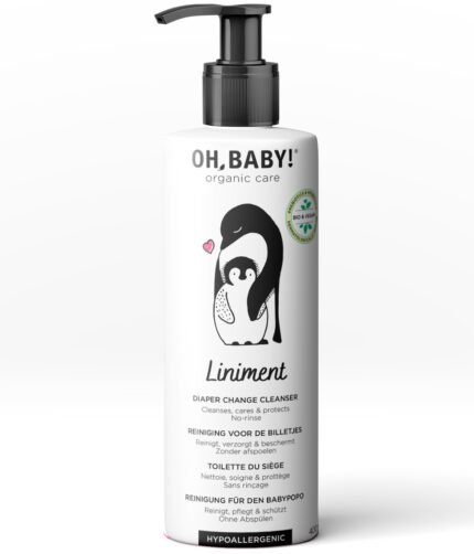 Oh, Baby! Liniment, 2-in-1 Cleanser & Protective, 400ml